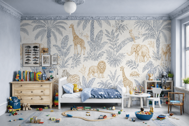 Savanna Safari Scene