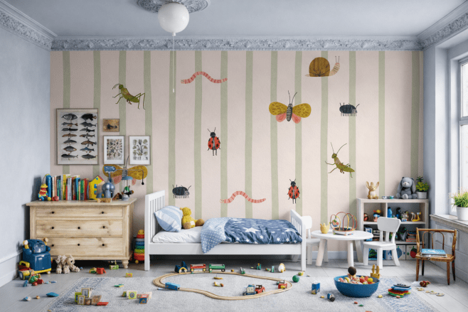 Insect Garden Mural