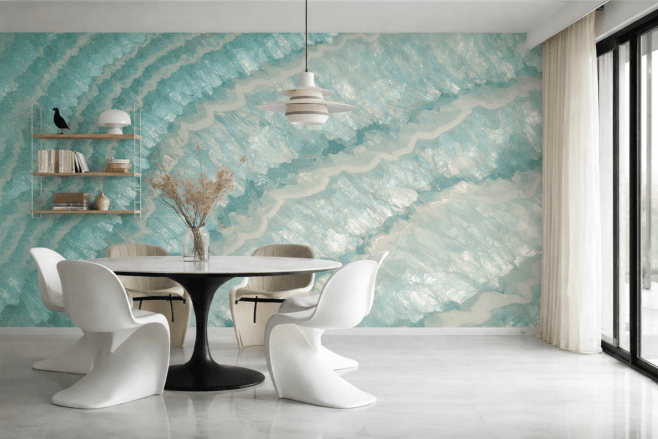 Aqua Silken Veils
