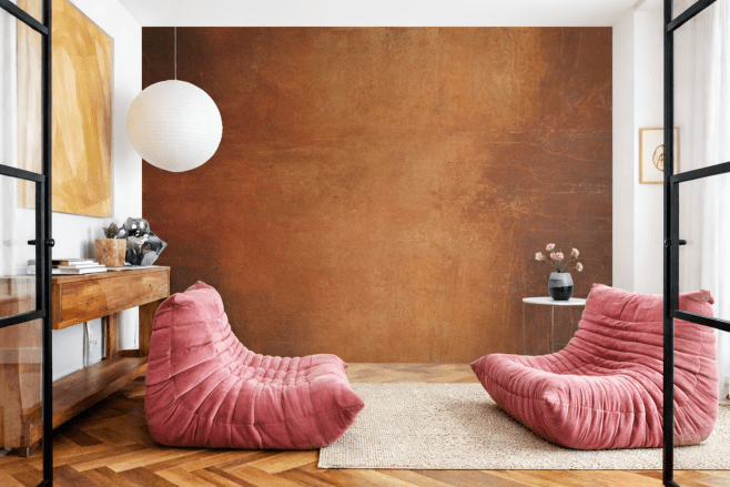Rustic Ember Canvas