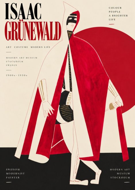 Isaac Grünewald Costume Design I No4 - Poster