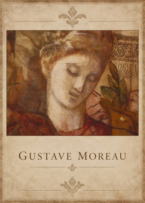 Gustave Moreau Female Head Study No5 - Poster