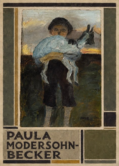 Paula Modersohn-Becker Boy with Goat No4 - Poster