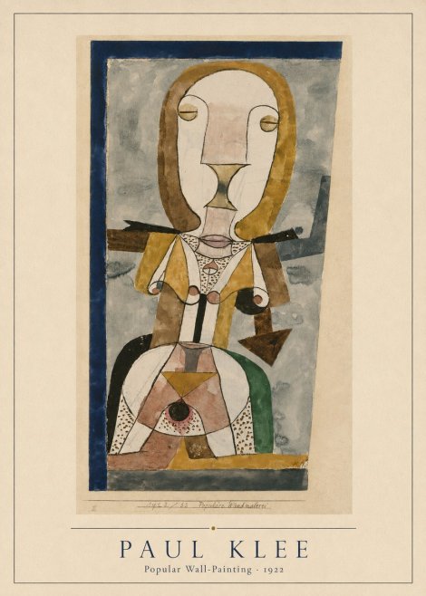 Paul Klee Popular Wall-painting No3 - Poster