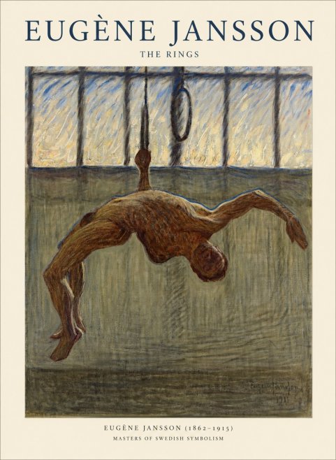 Eugène Jansson The Rings No1 - Poster