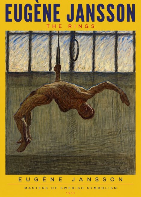 Eugène Jansson The Rings No2 - Poster