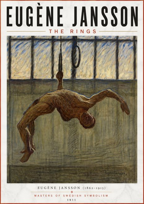 Eugène Jansson The Rings No6 - Poster