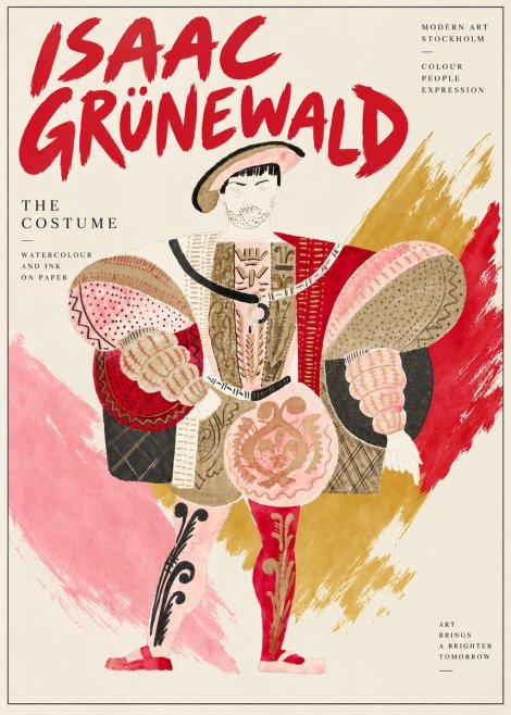 Isaac Grünewald The Costume I No5 - Poster