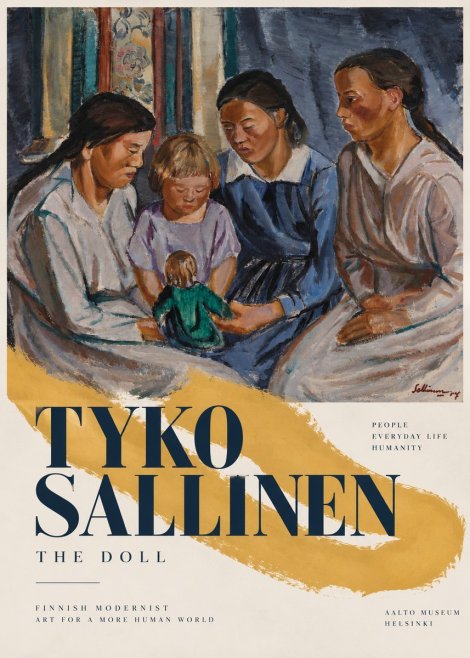 Tyko Sallinen The Doll No3 - Poster