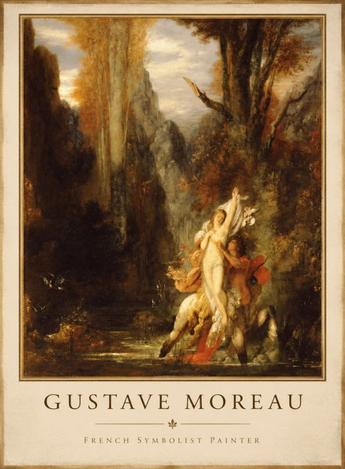 Gustave Moreau Jupiter and Semele I No1 - Poster
