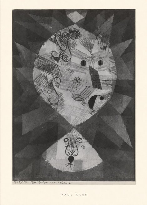 Paul Klee Der O Vom Hohen C No6 - Poster