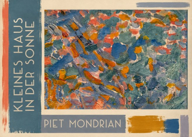 Piet Mondrian Kleines Haus in Der Sonne I No2 - Poster