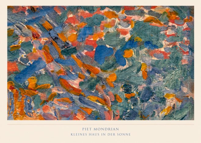 Piet Mondrian Kleines Haus in Der Sonne I No6 - Poster