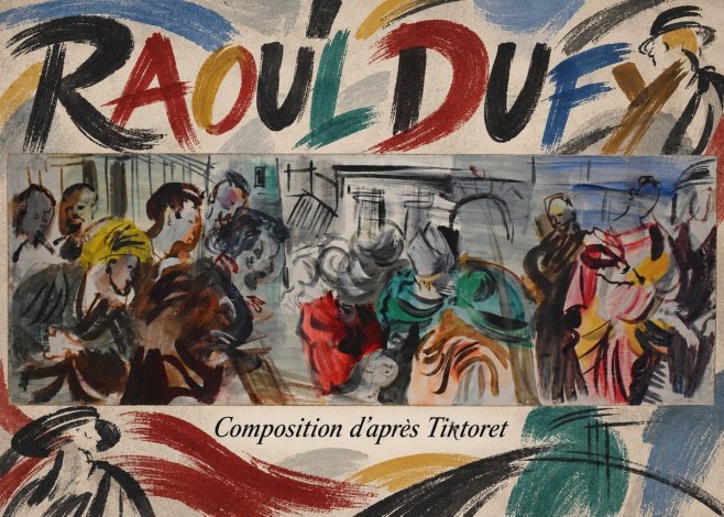 Raoul Dufy Composition D'après Tintoret No6 - Poster