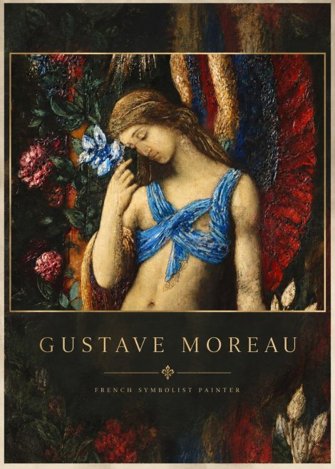 Gustave Moreau The Angel of Death No2 - Poster