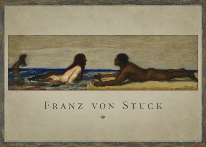 Franz von Stuck Mermaids No3 - Poster