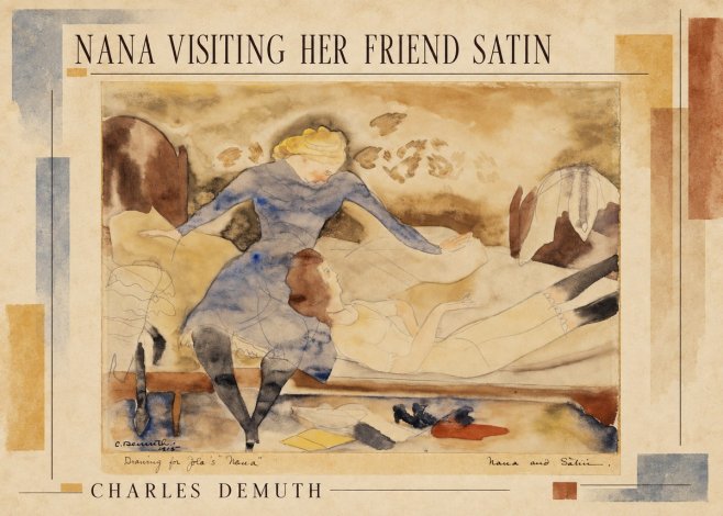 Charles Demuth Nana Visiting Her Friend Satin No2 - Poster