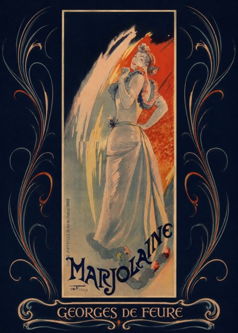 Georges de Feure Marjolaine No5 - Poster