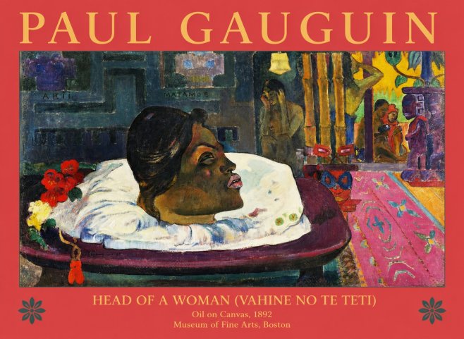 Paul Gauguin Mata Mua (in Memory Of) No6 - Poster