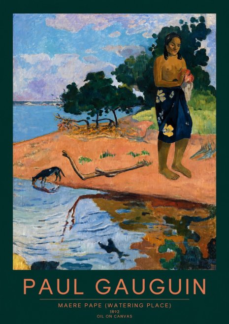 Paul Gauguin Maere Pape (Watering Place) No2 - Poster