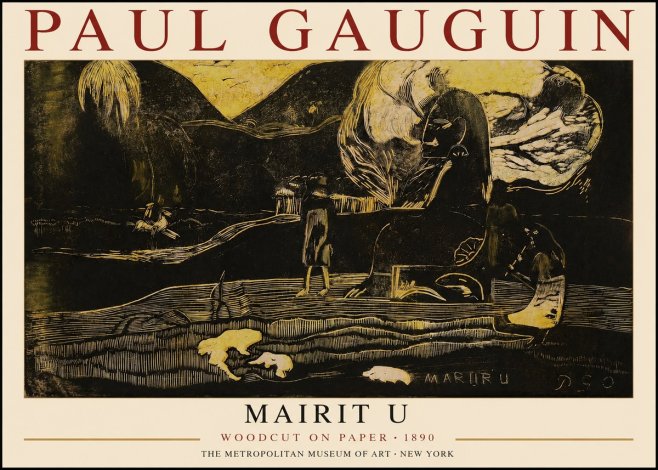Paul Gauguin Mairit U No1 - Poster