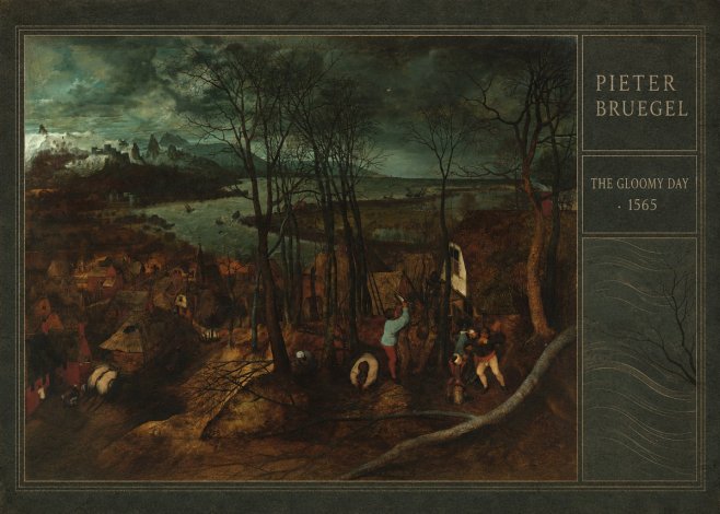 Pieter Bruegel The Gloomy Day No4 - Poster