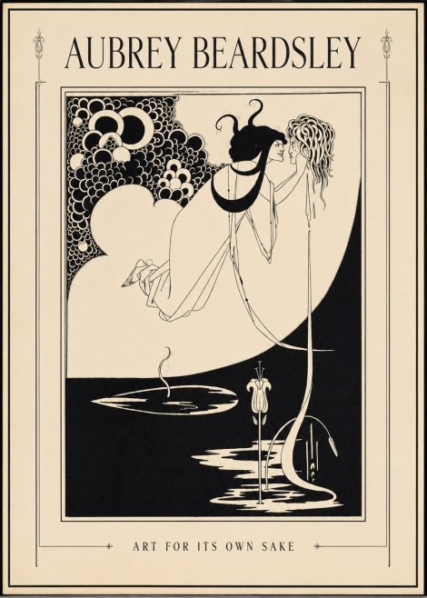 Aubrey Beardsley Art for Its Own Sake No1 - Poster