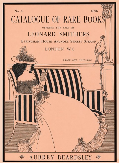Aubrey Beardsley Catalogue of Rare Books No3 - Poster