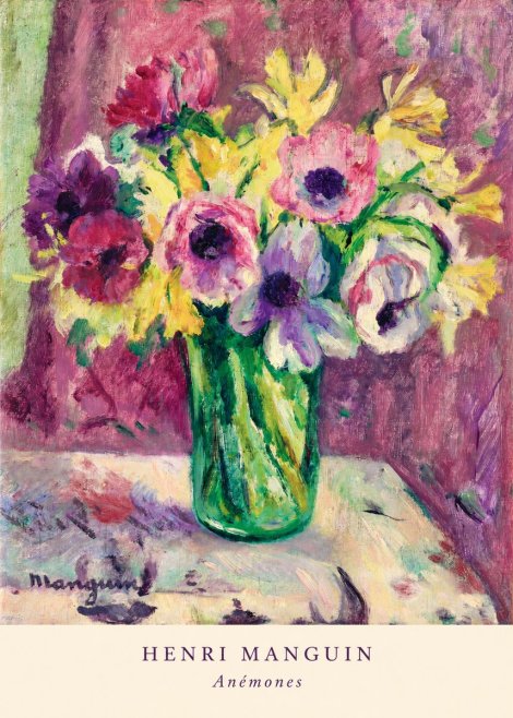 Henri Manguin Anémones No6 - Poster