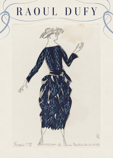 Raoul Dufy Croquis N°iii No3 - Poster