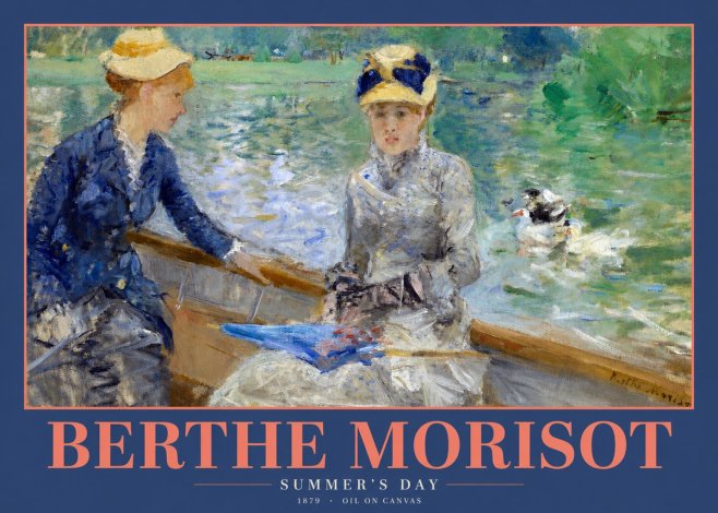 Berthe Morisot Summer's Day No2 - Poster