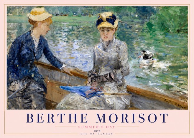 Berthe Morisot Summer's Day No4 - Poster