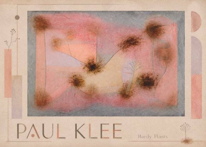 Paul Klee Hardy Plants I No1 - Poster