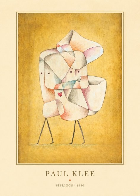 Paul Klee Siblings No4 - Poster