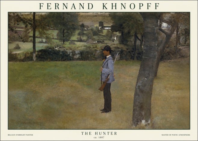 Fernand Khnopff The Hunter No1 - Poster