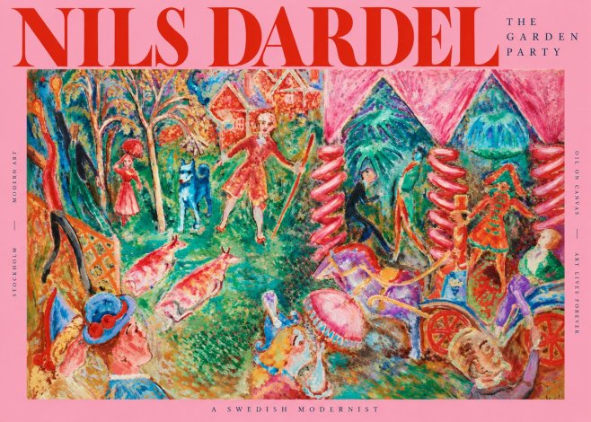 Nils Dardel The Garden Party No2 - Poster