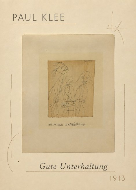 Paul Klee Gute Unterhaltung No1 - Poster