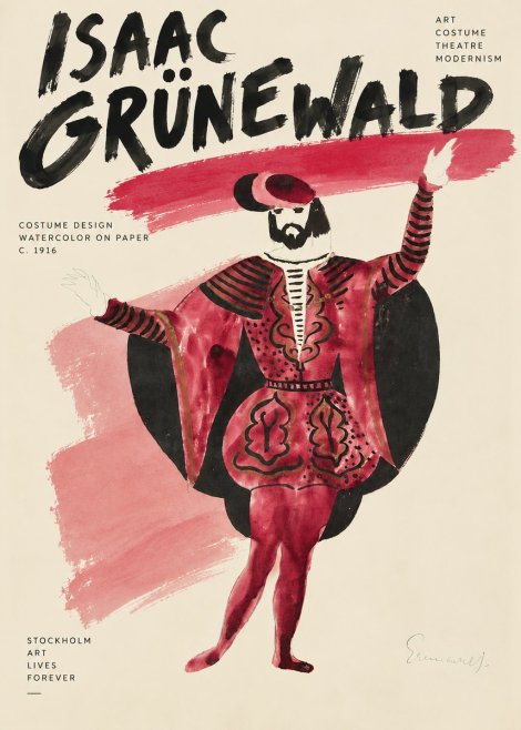 Isaac Grünewald Costume Design II No3 - Poster