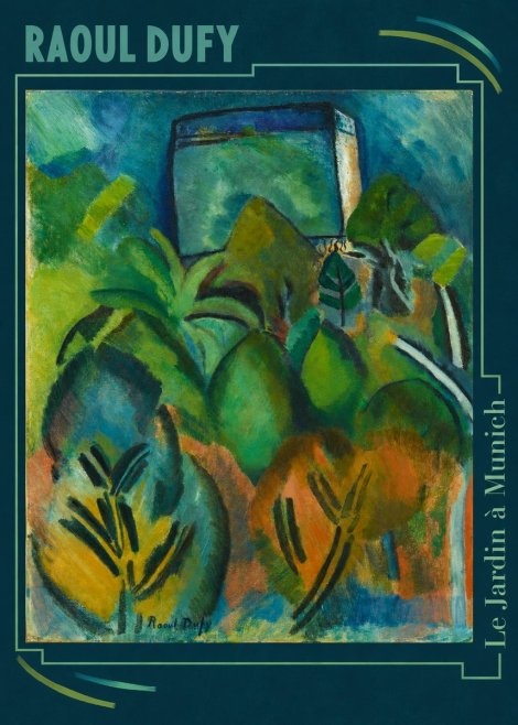 Raoul Dufy Le Jardin À Munich No6 - Poster