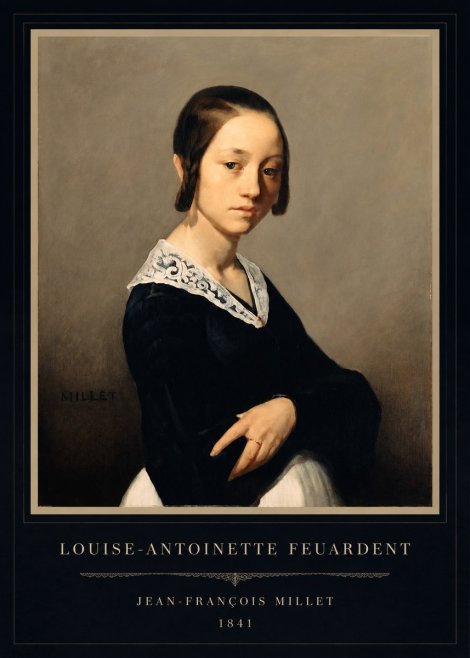 Jean-François Millet Louise-antoinette Feuardent No4 - Poster