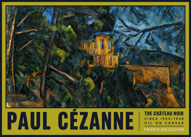 Paul Cézanne The Château Noir No5 - Poster