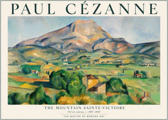 Paul Cézanne Mount Sainte-victoire No2 - Poster