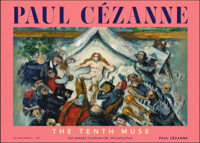 Paul Cézanne The Tenth Muse No2 - Poster