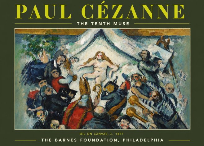 Paul Cézanne The Tenth Muse No4 - Poster
