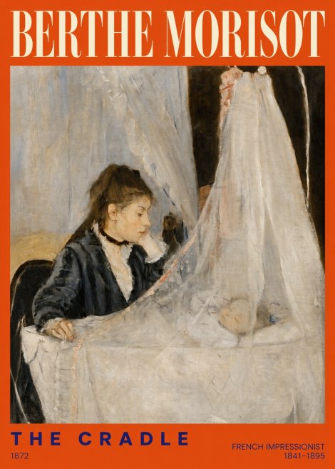 Berthe Morisot The Cradle No2 - Poster