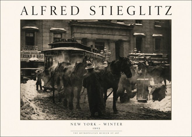 Alfred Stieglitz New York - Winter No1 - Poster
