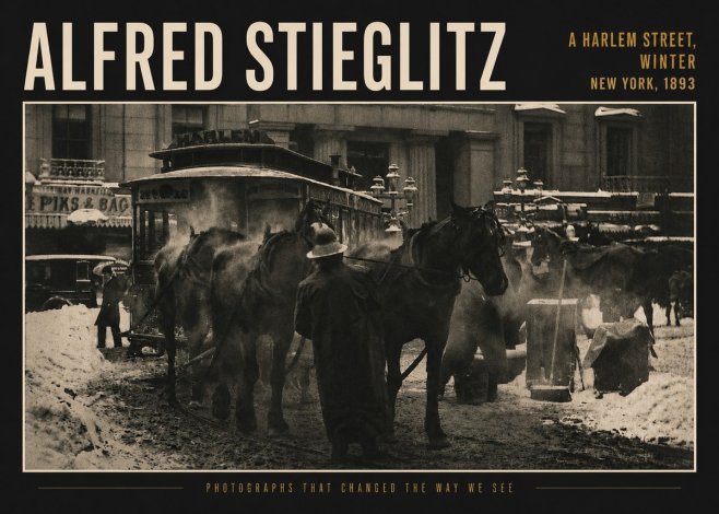 Alfred Stieglitz New York - Winter No5 - Poster
