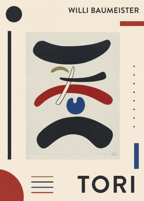 Willi Baumeister Tori No1 - Poster