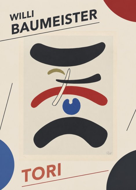 Willi Baumeister Tori No4 - Poster