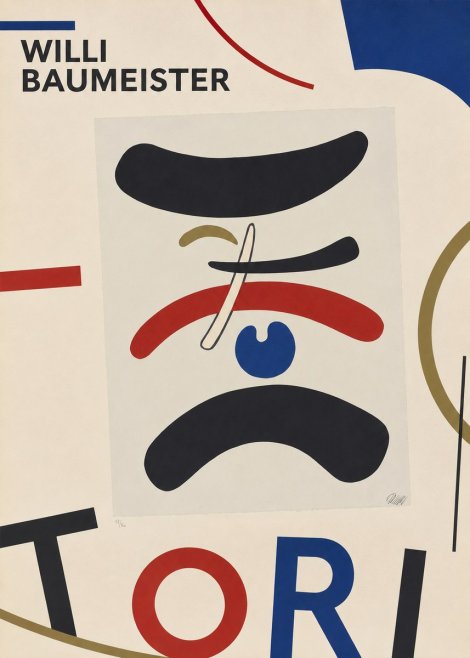 Willi Baumeister Tori No6 - Poster